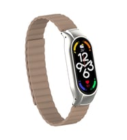 Lexroo Xiaomi Mi Band 7 KRD-69 Kordon - Kahve Açık
