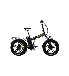 Kron Elektron Zuma 20 Jant Katlanabilir 36 Volt 350 Watt Elektrikli Bisiklet Neon Sarı