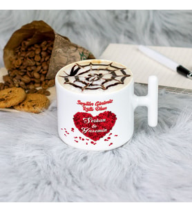 Sevgiliye En Güzel Hediye Latte Fincanı 010