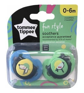 Tommee Tippee Fun Emzik 2li 0-6 Ay Yeşil