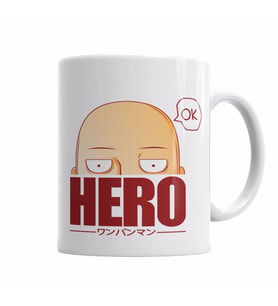 One Punch Man Ok Kupa Bardak Porselen