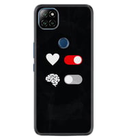 Casper E30 F20 X20 Kılıf Desemli Silikon Love Brain 1722