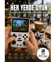 Geniş Ekranlı Taşınabilir Retro Oyun Konsolu Yeni Nesil