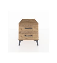 Kronos Komodin 2 Çekmeceli 44x59x48 Çam-Çam