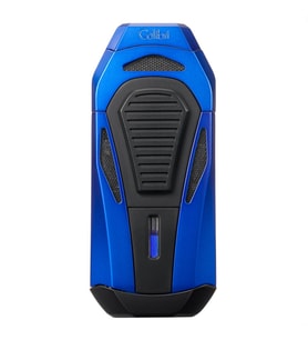 Boss 3 Torch Pürmüz Mavi-Siyah Puro Çakmağı
