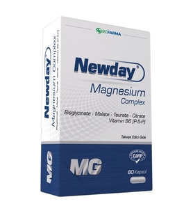 Newday Magnezyum Complex 60 Kapsül