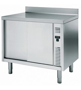 Electrolux Professional Sıcaklık Dolabı, 1 Ara Raf Ve 2 Kayar Kapılı, 100 Mm Sırtlı, (4 Ayaklı) - 1200 Mm TC1210EN