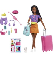 Barbie Brooklyn Seyahatte Bebeği Ve Aksesuarları, 3 Yaş Ve Üzeri, Hgx55 (Çok Renkli)