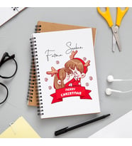Mutlu Yıllar & Merry Christmas Yılbaşı Tasarımlı Kişiye Özel Defter