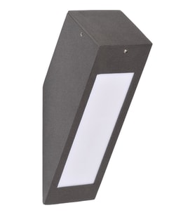 AVONNI BAP-68236-BSY-M2-LED Siyah Boyalı Dış Mekan Aydınlatma LED Alüminyum Profil Pleksi 10x10cm