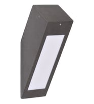 AVONNI BAP-68236-BSY-M2-LED Siyah Boyalı Dış Mekan Aydınlatma LED Alüminyum Profil Pleksi 10x10cm