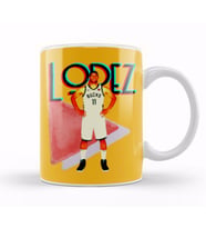Brook Lopez Vintage Art   Legend Basketball Gift Kupa Bardak Porselen