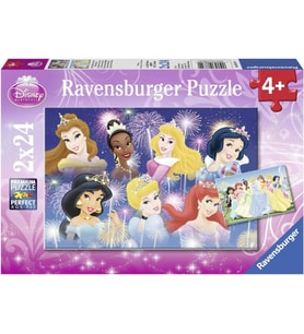 Ravensburger Puzzle 2x24 Parça Disney Prensesler  - 088720