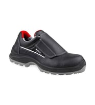 Swolx Baskılı Vidala Deri-S2 Unisex İş Güvenliği Ayakkabısı CLASS-X-10-K Siyah