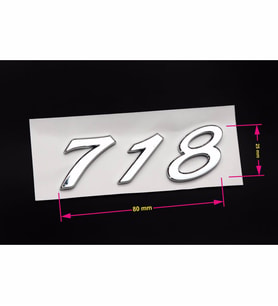 PORSCHE 718 YAZI