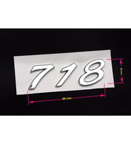 PORSCHE 718 YAZI