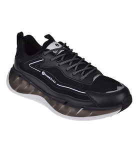 Hammer Jack Yumuşak Taban Erkek Spor Ayakkabı Sneaker HJ-24122-M SİYAH
