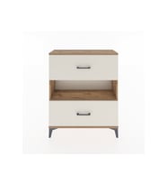 Arges Şifonyer Tek Raflı 2 Çekmeceli 88x30x106 Çam-Aytaşı