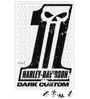Harley Davidson Dark Custom Puzzle 240 Parça Yapboz