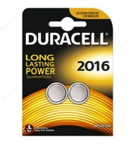 Duracell Lityum Düğme Pil 3 V 2 Lİ 2016