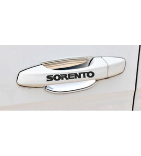 sorento Kapı Kolu ve Jant sticker seti 8 adet yazı 252