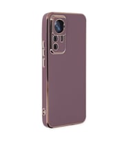 Xiaomi Mi 12t Pro Kılıf Volet Silikon - Mor