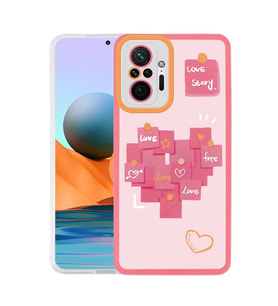 Xiaomi Redmi Note 10 Pro Kılıf Zore M-Fit Desenli Kılıf Love Story No2