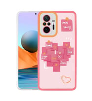 Xiaomi Redmi Note 10 Pro Kılıf Zore M-Fit Desenli Kılıf Love Story No2