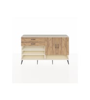 Arges Konsol 4 Raflı 2 Çekmeceli 2 Kapaklı 176x30x99 Aytaşı-Çam