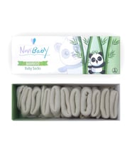 Novibaby 5'li Bambu Yenidoğan Bebek Çorap I Ecru I 0-6 ay (Ekru)
