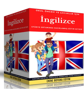 Okul Öncesi ve Çocuklar İçin İngilizce Eğitim Seti