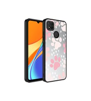 Xiaomi Redmi 9C Uyumlu Kılıf Aynalı Desenli Kamera Korumalı Parlak Zore Mirror Kapak