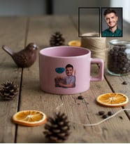 Kişiye Özel Şoföre Hediye Lüks Pastel Fincan Doğum Günü Hediyesi