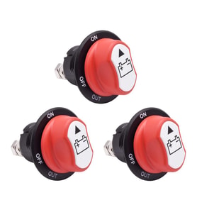 3 Adet Akü Devre Kesici 50v Dc 12 Volt