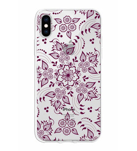 Apple iPhone XS Uyumlu Kapak Nostalji Desen Tasarımlı Şeffaf Silikon Kılıf