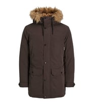 JACK & JONES 23K 12211948 ERKEK PARKA (Kahverengi)