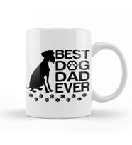 Best Dalmatian Dad Ever Best Dog Dad Ever Kupa Bardak Porselen