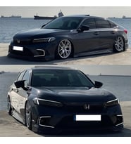 Honda Civic FE Batman Yarasa Ayna Kapağı Parlak Siyah ABS 2022 2023 2024 2025