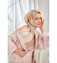 %100 Twill İpek Eşarp S543
