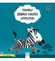 Yavru Zebra Haydi Uykuya! - Güzel Uyu Sağlıklı Büyü