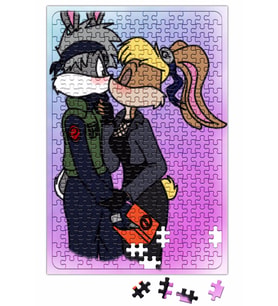 Looney Tunes Lola Bunny And Bugs Puzzle 240 Parça Yapboz