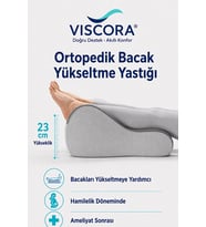 Ortopedik Bacak Yükseltme Yastığı – Hamilelik ve Ameliyat Sonrası Visco Ayak Destek Minderi