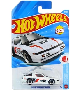 Hot Wheels Tekli Arabalar 88 Mitsubishi Starion - Jjh58 (Kisa Kart)
