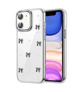 İphone 11 Fiyonk Desenli Kapak - Desen 8