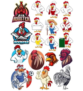 Horoz Sticker Set-6 27 Parça Telefon, Tablet, Defter, Laptop Sticker