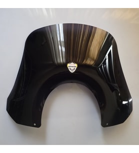 MOTOCAM Piaggio Beverly 500 Ön Cam 2001-2007 Model 35cm Siyah Renkli 4mm