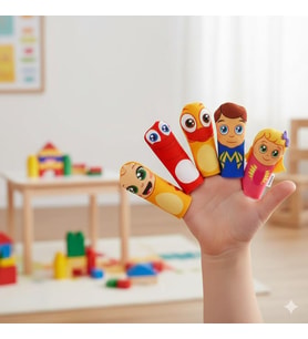 Sevimli Dostlar Peluş Kuklası 83926