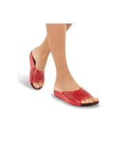 Muya Flynn 31126-005 Anatomik Taban Kadın Terlik Kırmızı 36-40