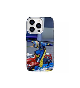 Iphone 14 Pro Max Uyumlu Alonso Tasarimli Lüks Silikon Kilif (Çok Renkli)
