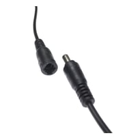 10cm Kablolu DC Barrel Soket Takımı - Siyah
